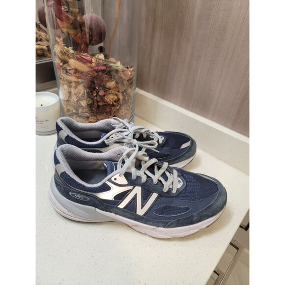 New Balance 990 Black Gray White Men's Running Sneakers Low Top Lace Up 10.5 - Picture 4 of 7